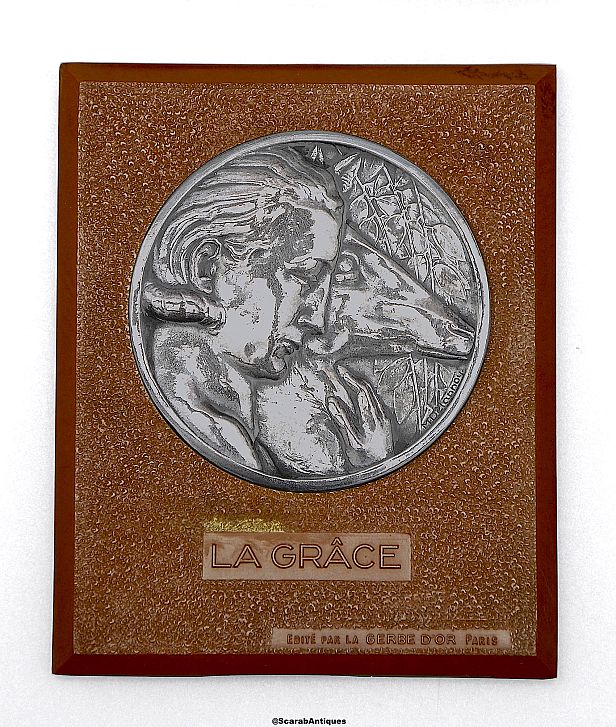 Médaille En Bronze 1972 Par Maurice Delannoy – France